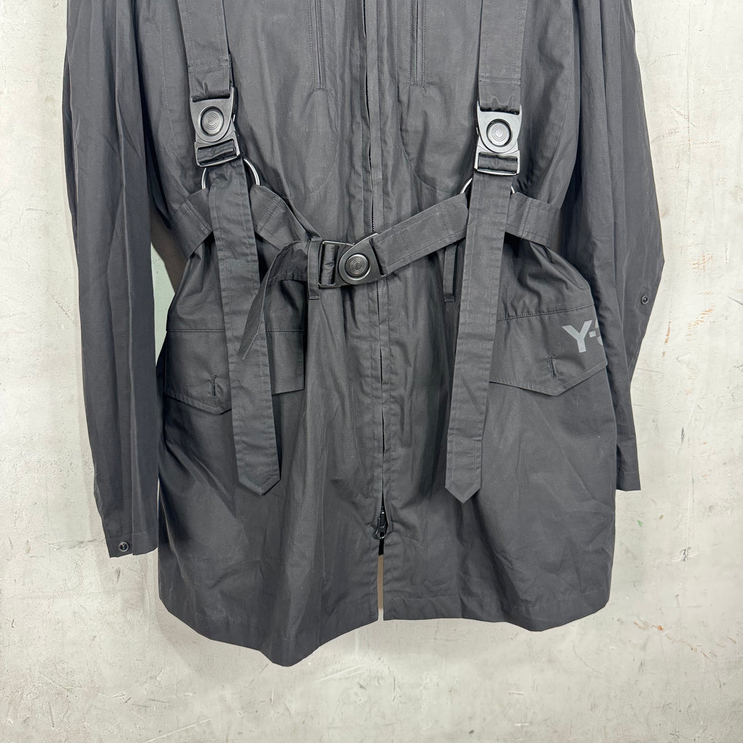 Y-3 Bondage Shell Long Jacket