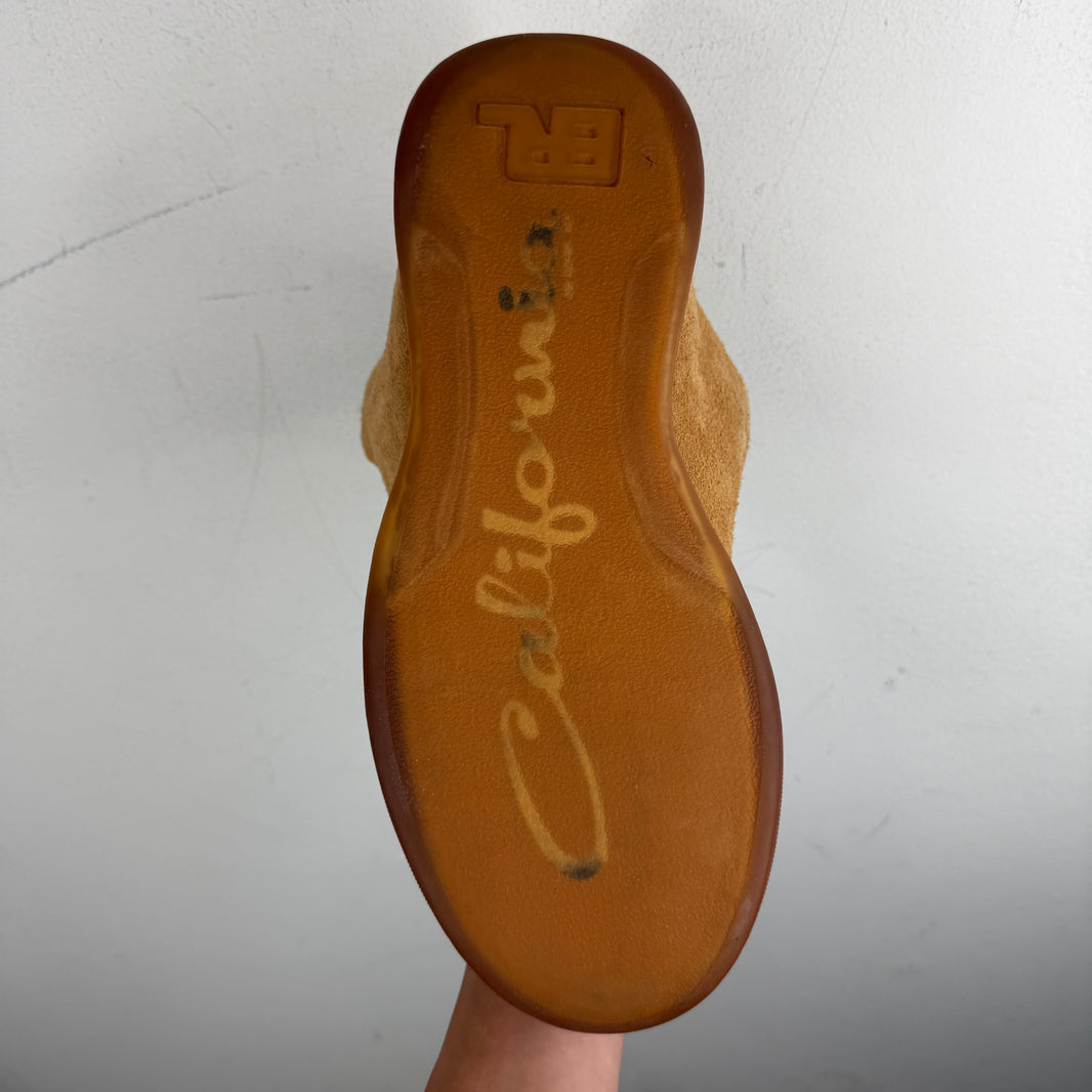ERL Tan Hightop Vamp Sneaker