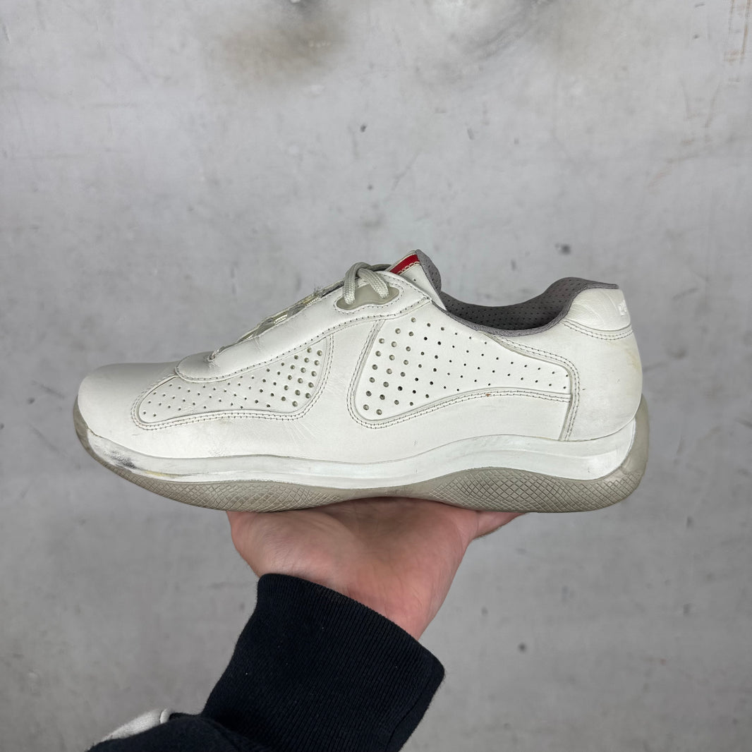 Prada White Mesh Amerricas Cup