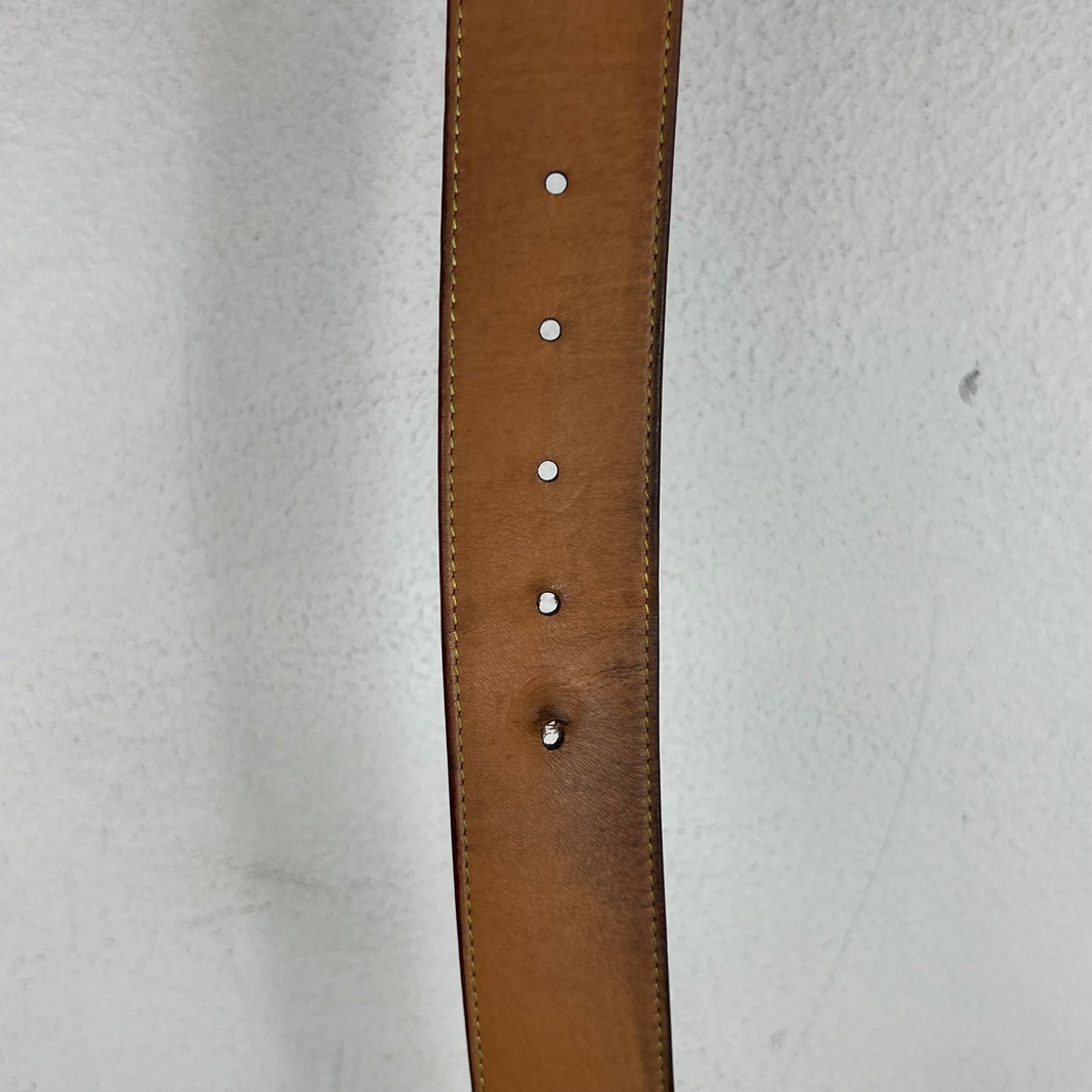 Louis Vuitton Craggy Monogram Brown Reversible Belt