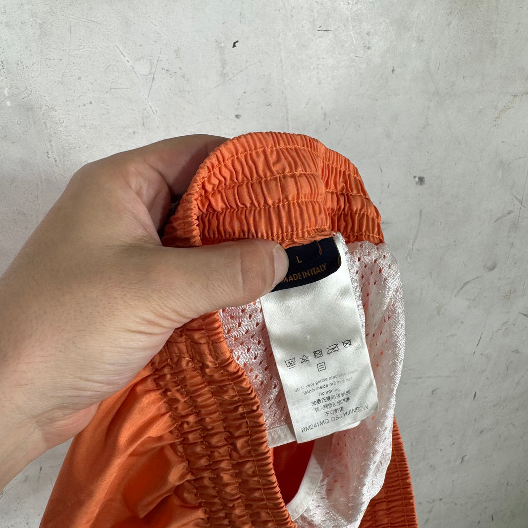 Louis Vuitton Orange Monogram Swim Trunks