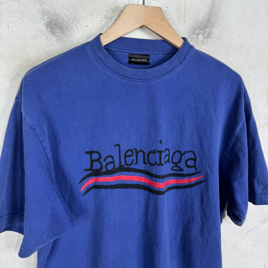 Balenciaga Campaign Drawing T-Shirt