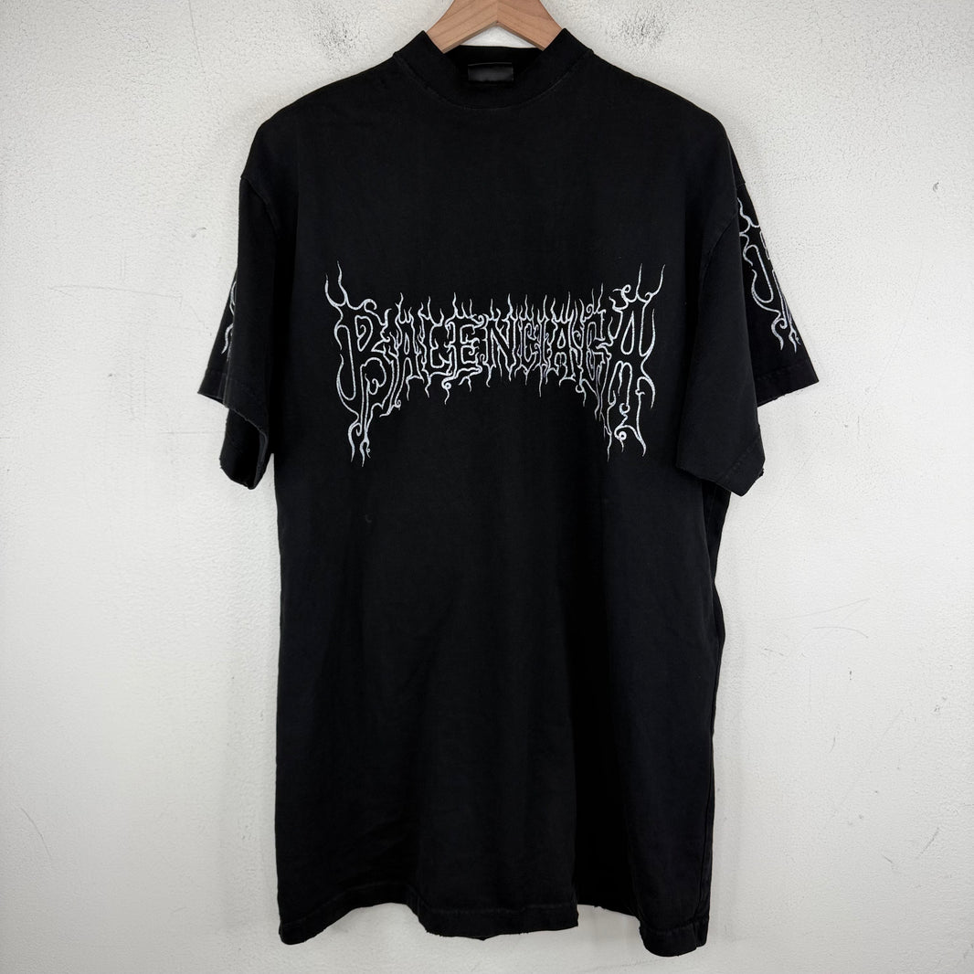 Balenciaga Drawn Dark Wave T-Shirt