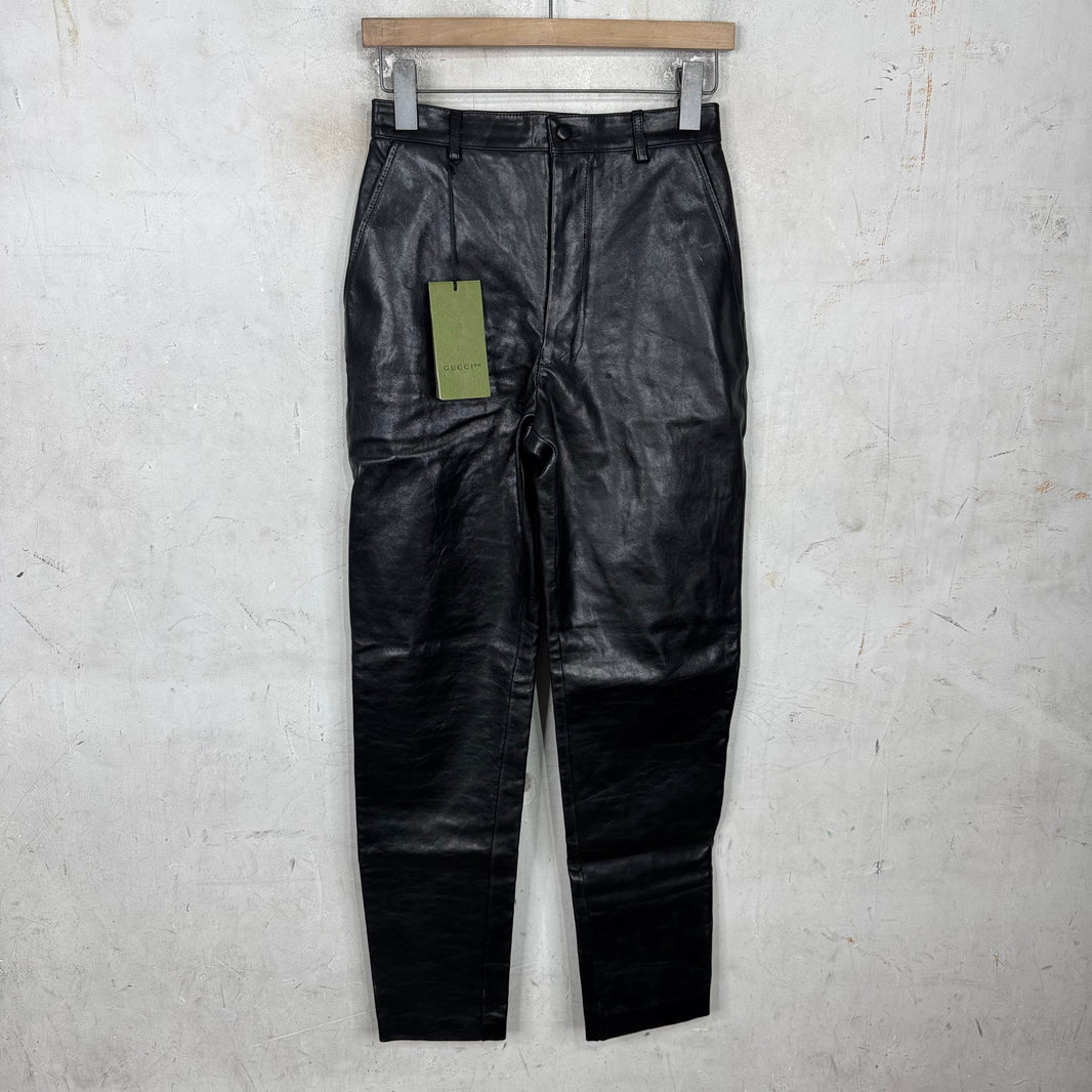 Gucci Women's Leather Pants