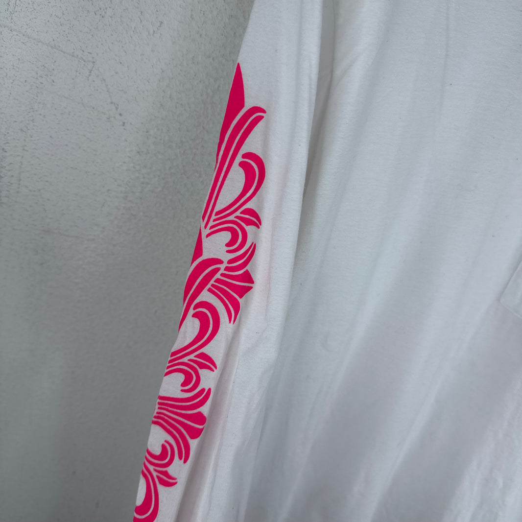 Chrome Hearts Pink Horseshoe L/S T-Shirt