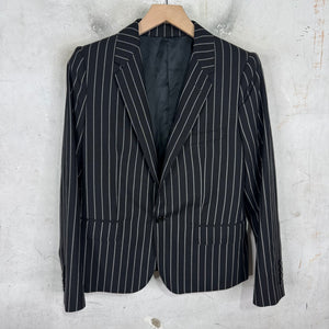 Celine Pinstripe Single Buttoned Blazer