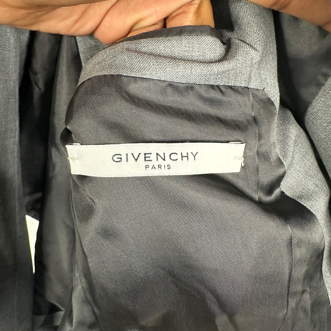 Givenchy Gray Wool Suit Set