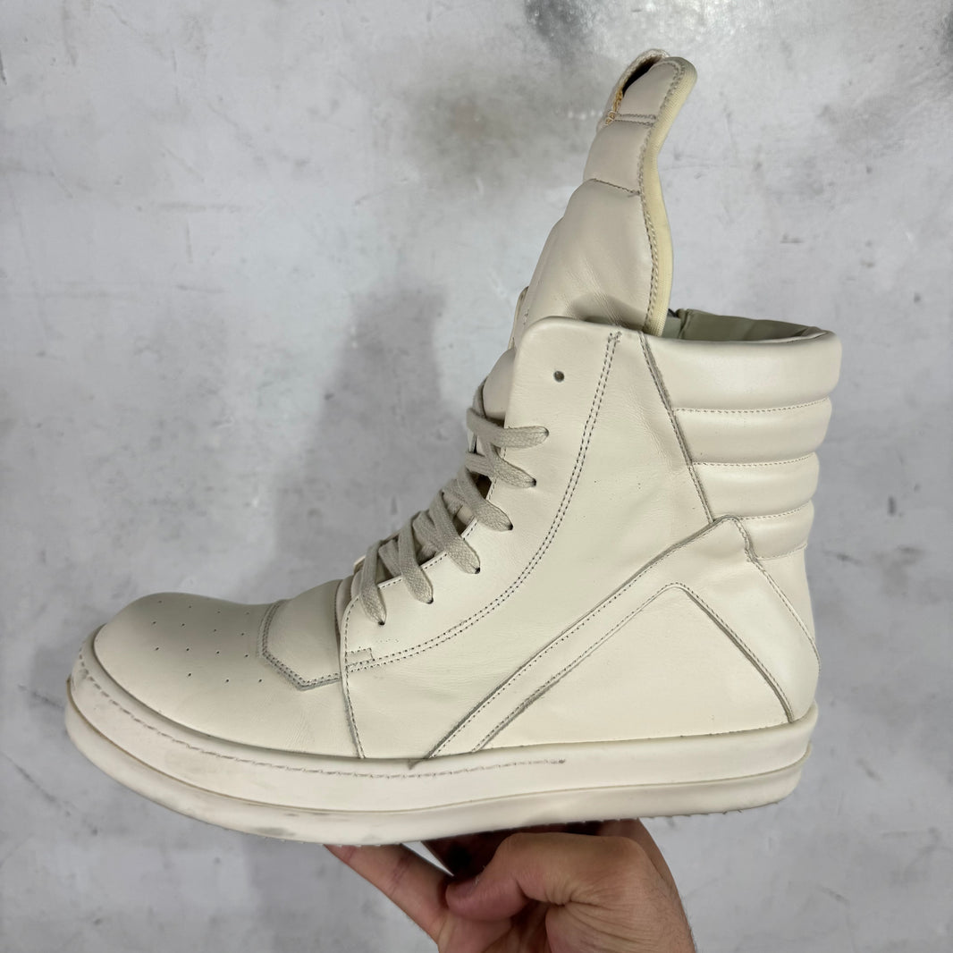 Rick Owens Milk Tonal Geobaskets