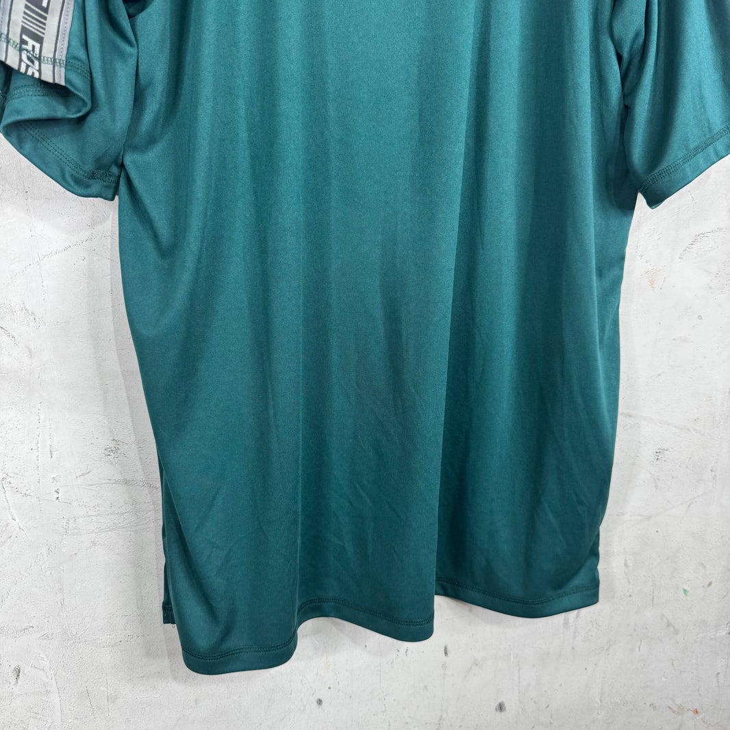 Martine Rose Green Layered Soccer Jersey
