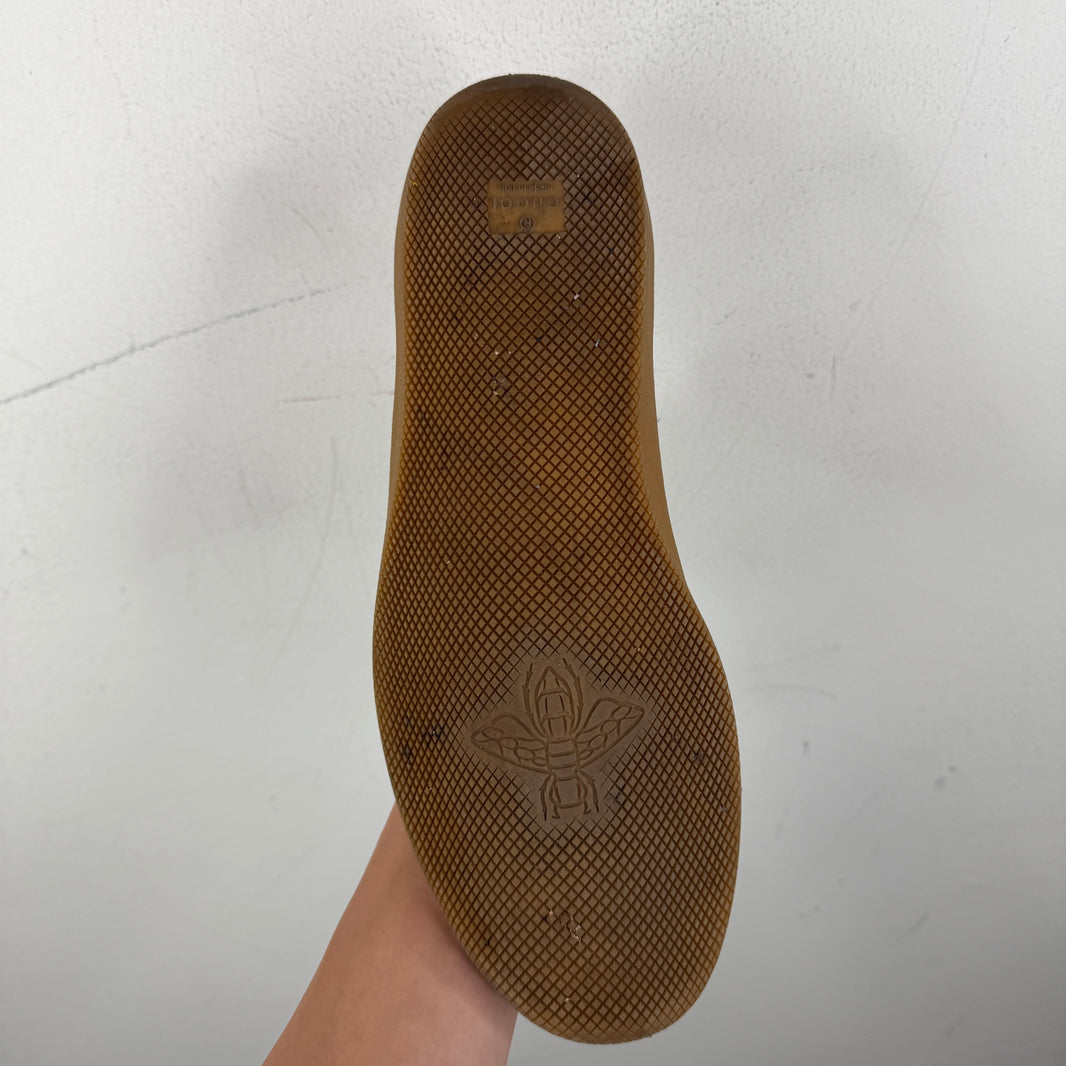 Gucci Pink G74 Web Low Sneakers