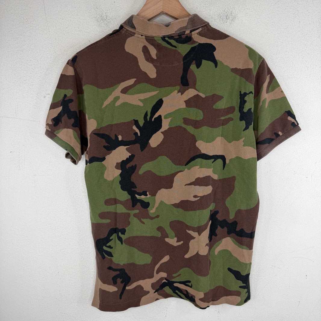 Ralph Lauren Camo Orange Horse Polo