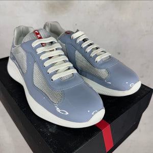 Prada Light Blue Patent Americas Cup