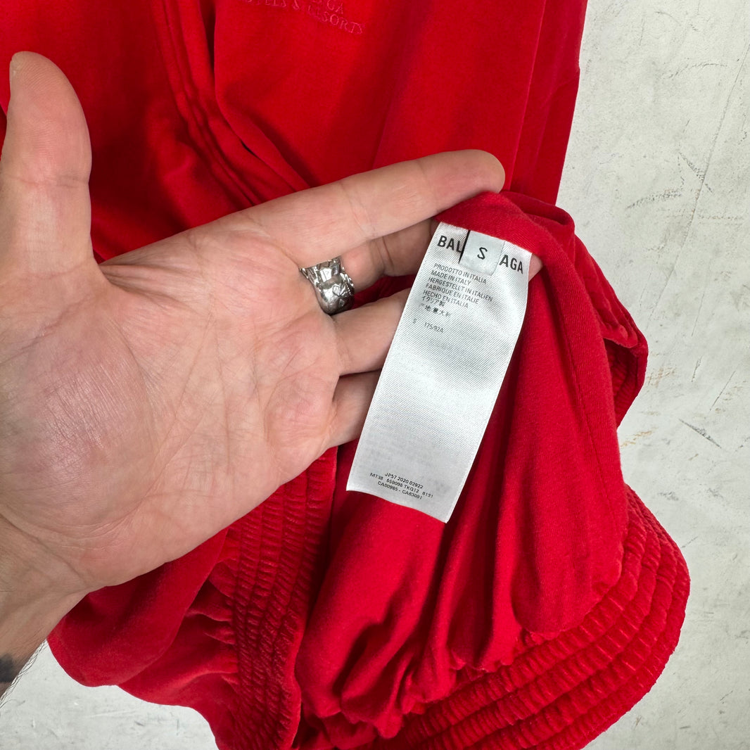 Balenciaga Hotel And Resorts Velvet Jacket