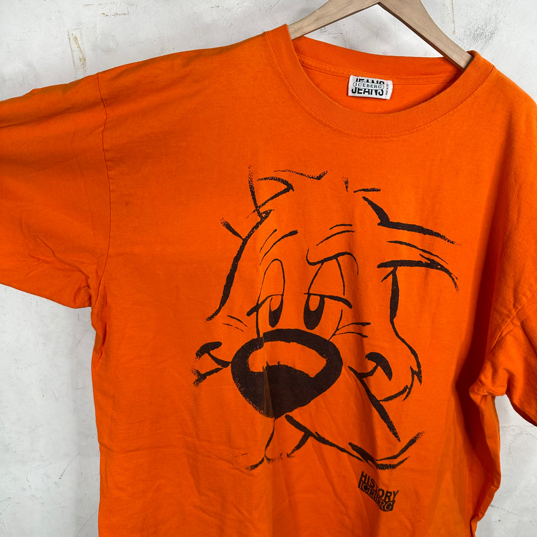 Vintage Iceberg Jeans Cat T-Shirt