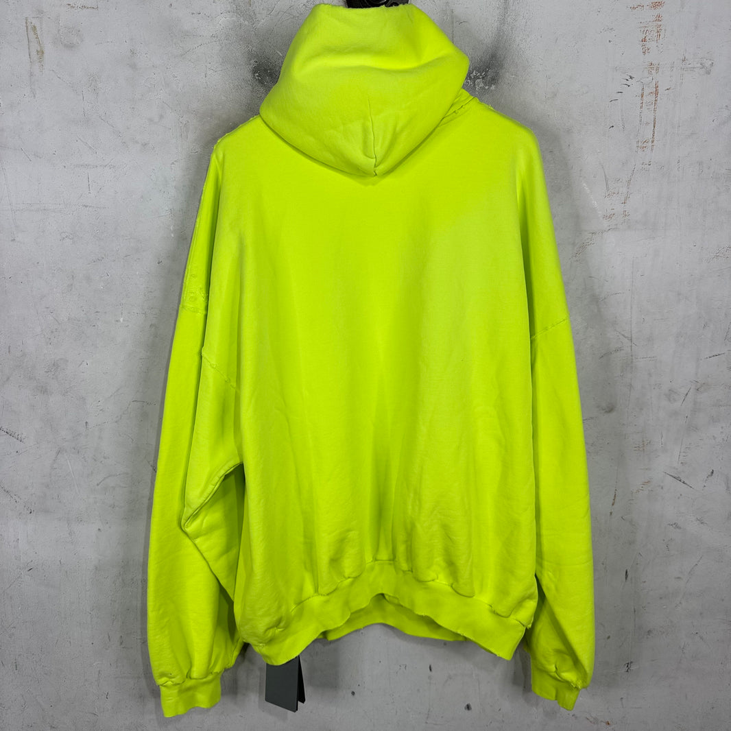 Balenciaga Neon Warped 3B Hoodie