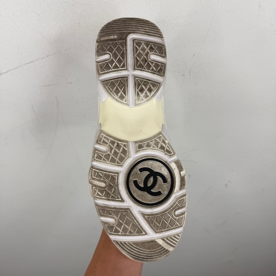 Chanel CC White Runners