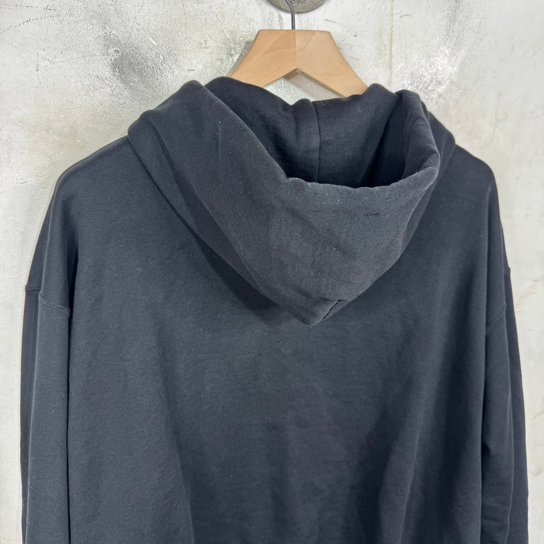 Aura Lee Black Zip Up Hoodie