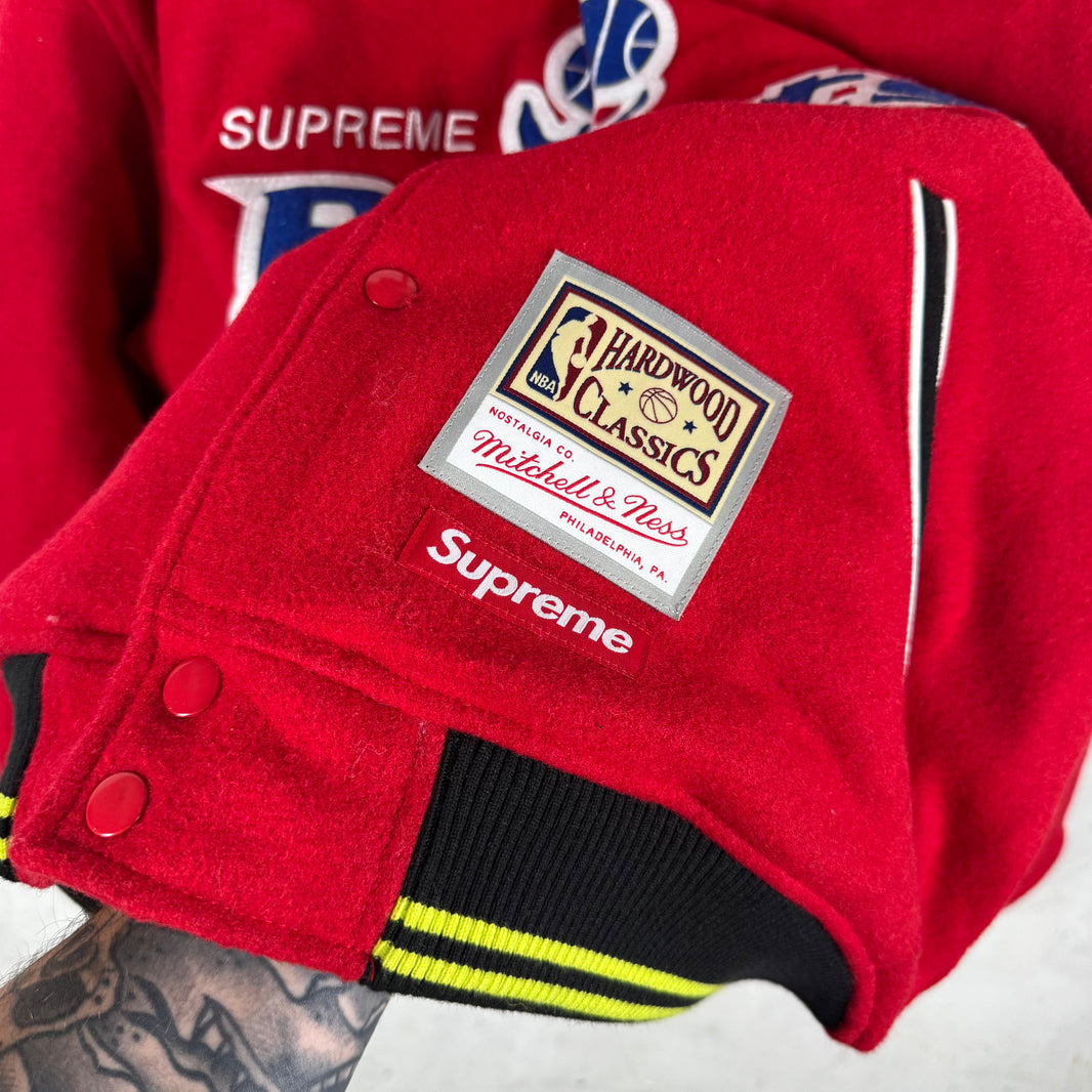 Supreme Washington Bullets Varsity Jacket