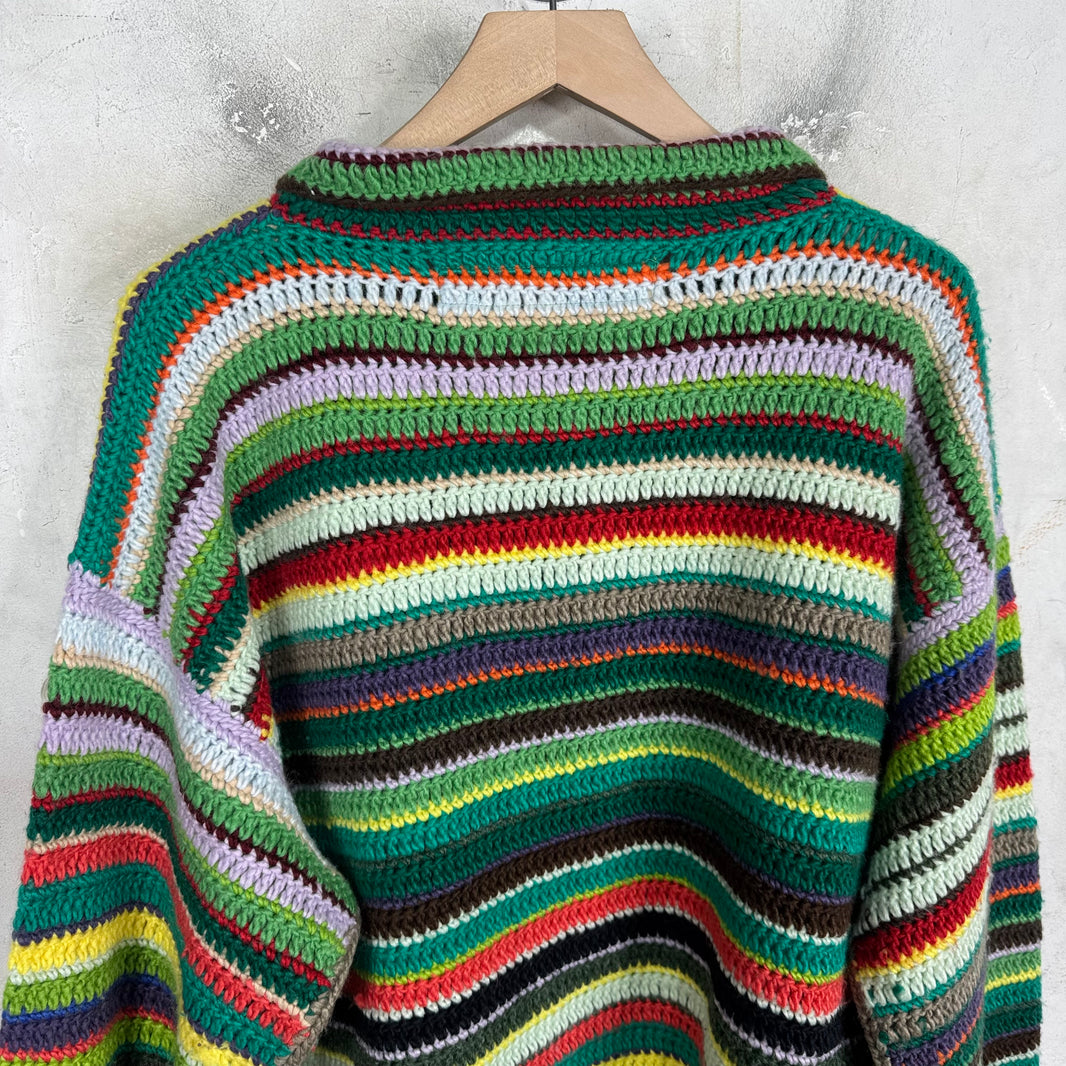 CPFM Crochet Knit Cardigan Sweater