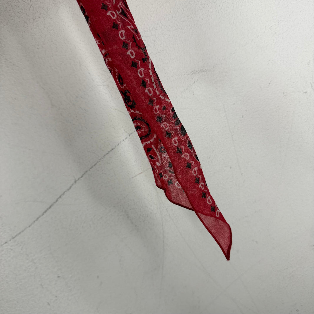 Saint Laurent Red Bandana