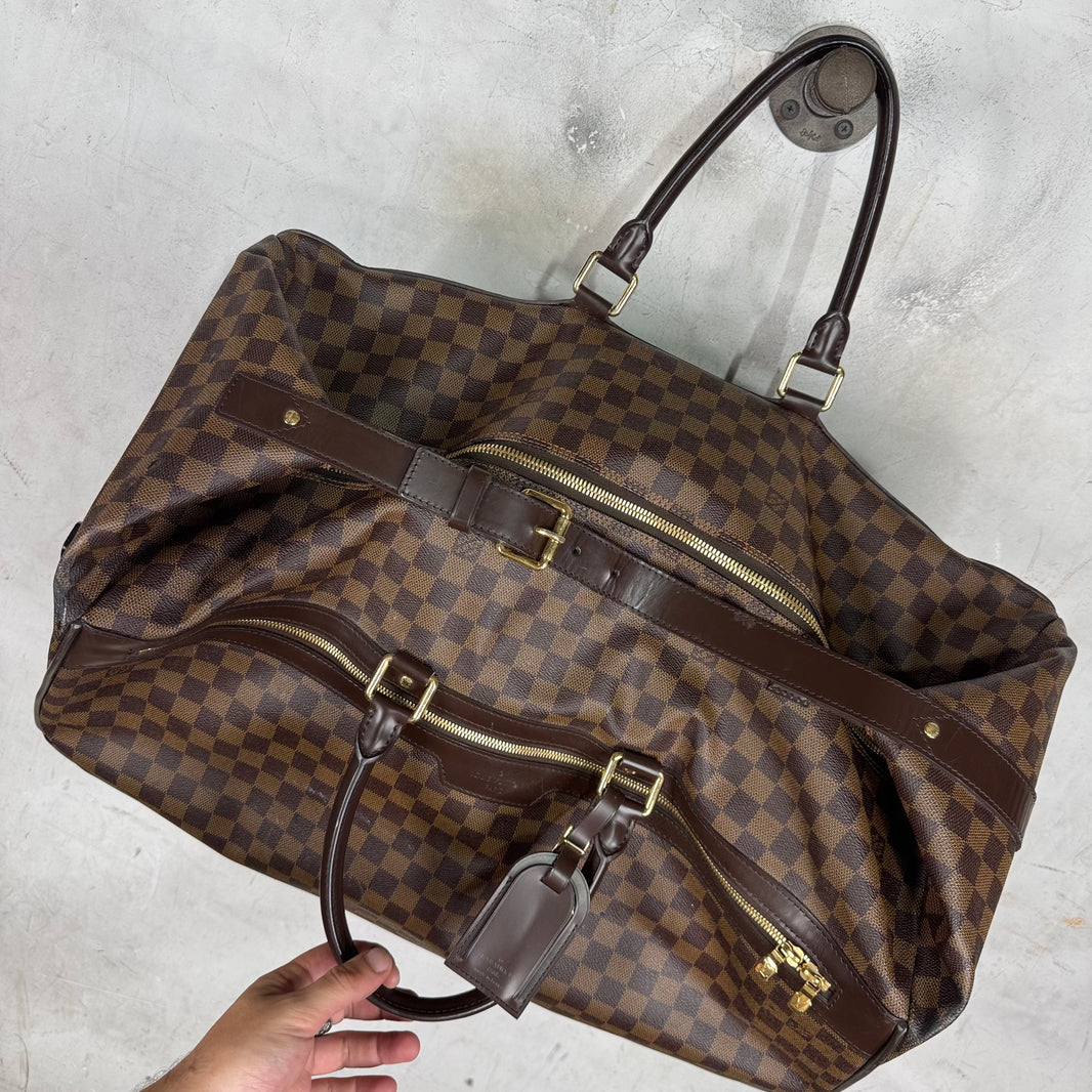 Louis Vuitton Brown Damier Roller Duffle