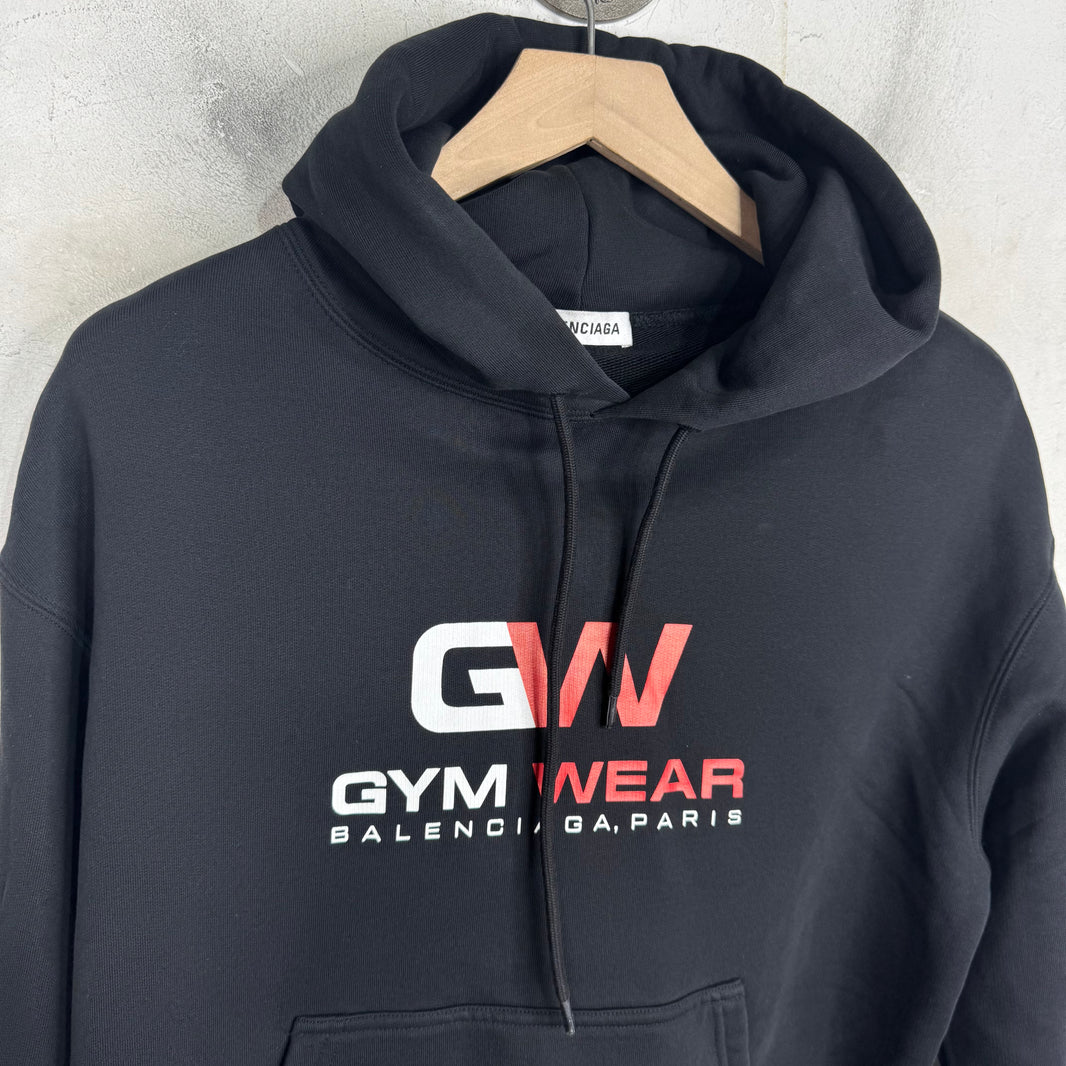 Balenciaga Gym Wear Shrunken Hoodie