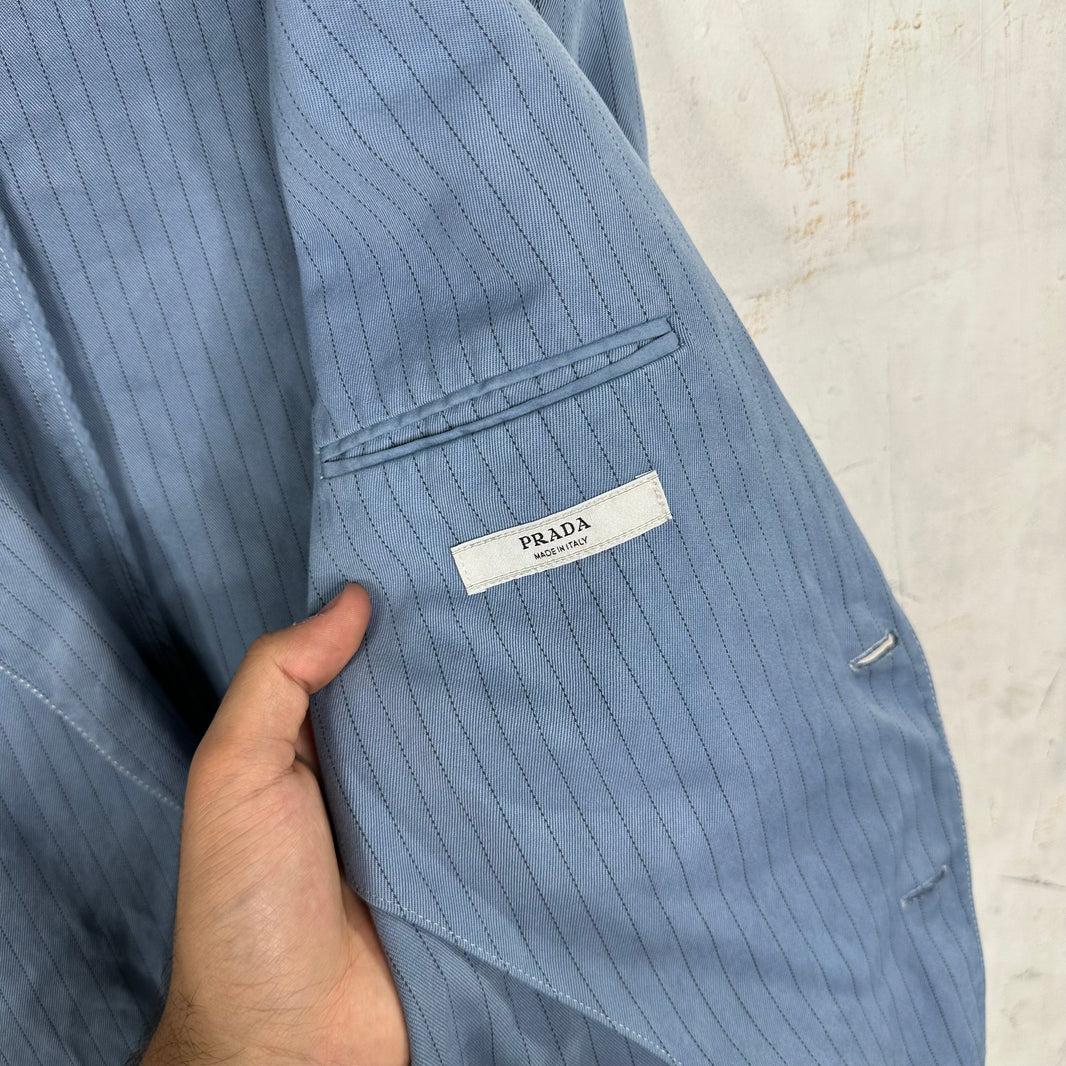 Prada Pinstriped Blazer Jacket