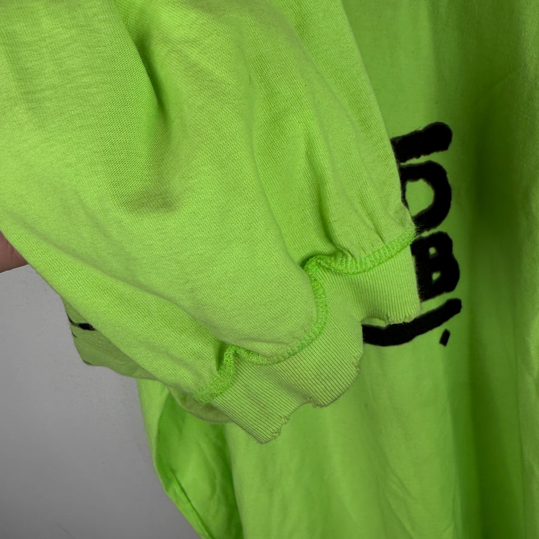 Balenciaga Green Acid Arab Longsleeve T-Shirt