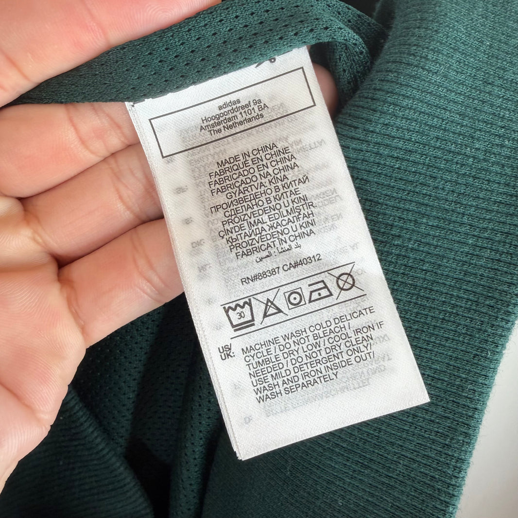 Adidas Noah Green Corduroy Track Jacket