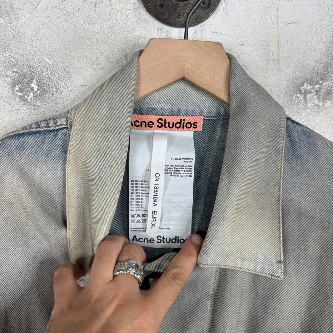 Acne Studios Faded Wash Denim Jacket