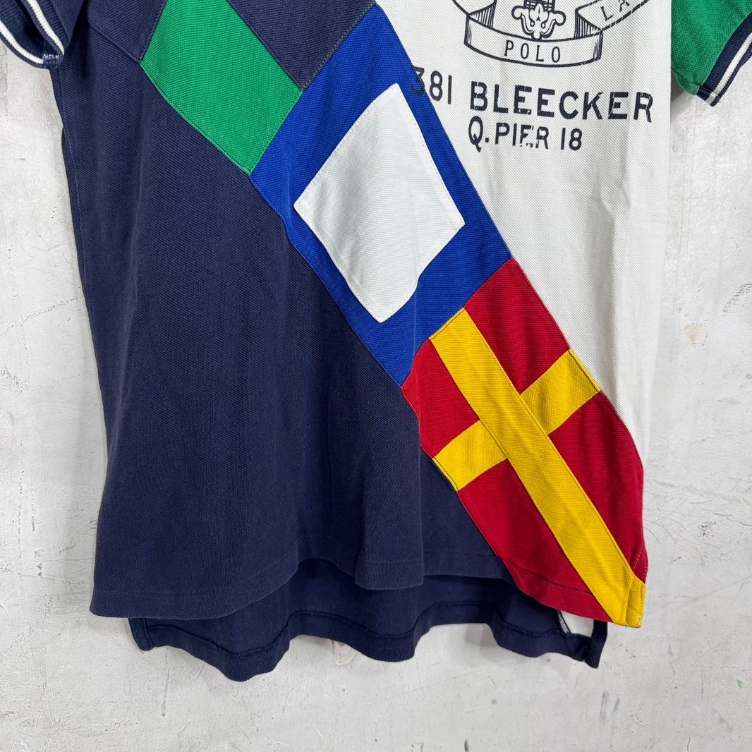 Ralph Lauren Bleeker Paneled Flag Polo