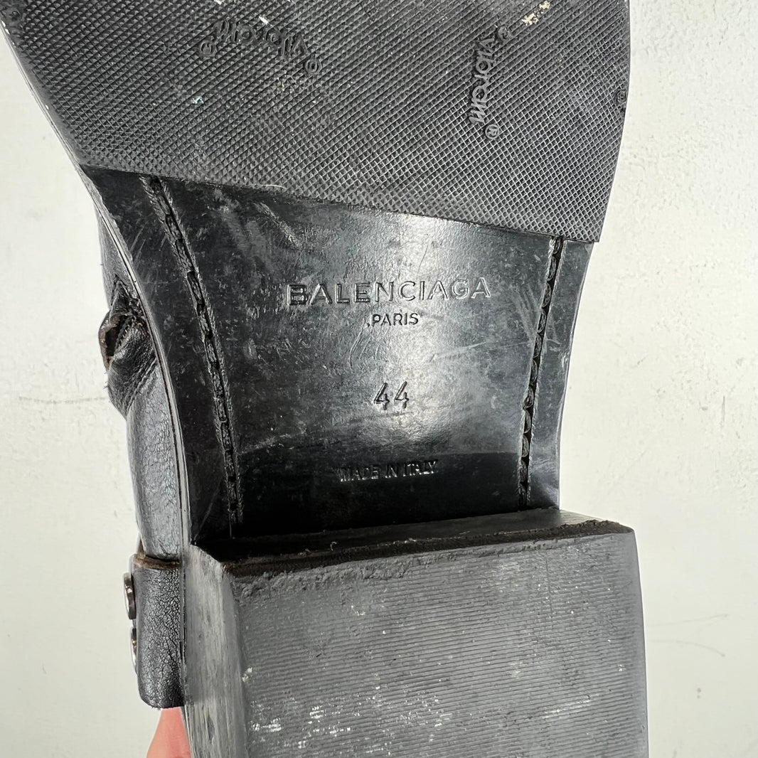 Balenciaga Harness Leather Boots