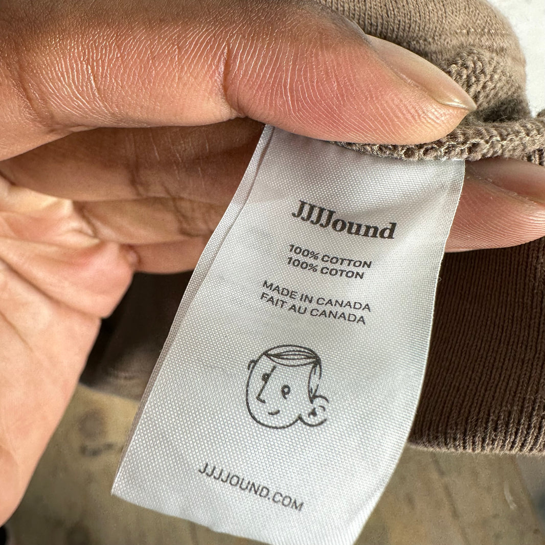 JJJJound Brown Basic Crewneck