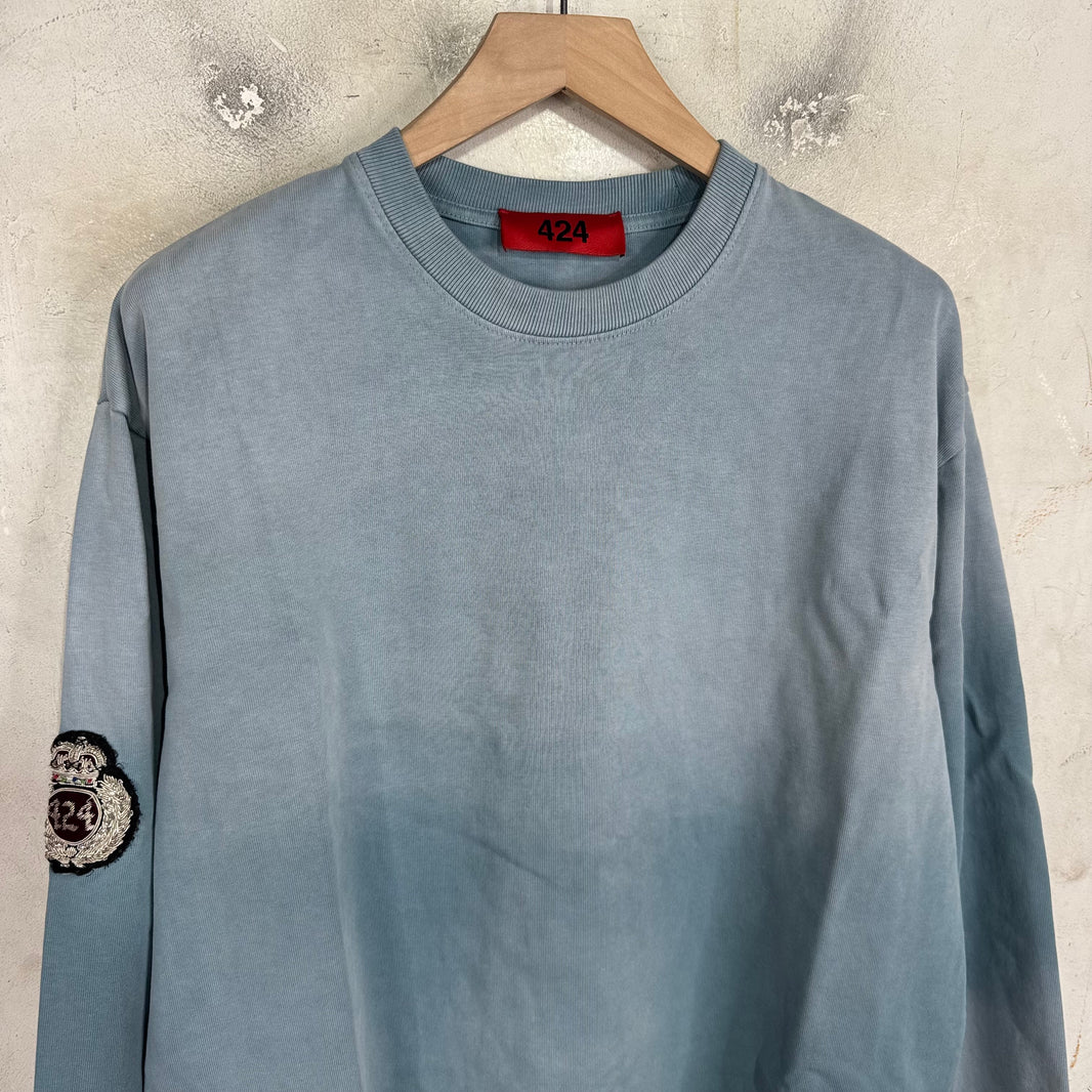 424 Faded Crest L/S T-Shirt