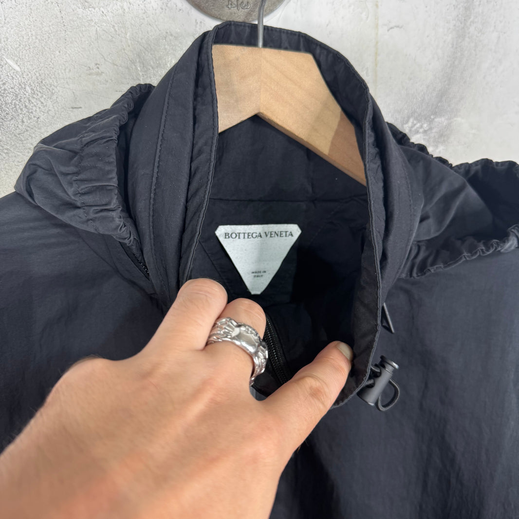Bottega Veneta Nylon Zippered Shell Jacket