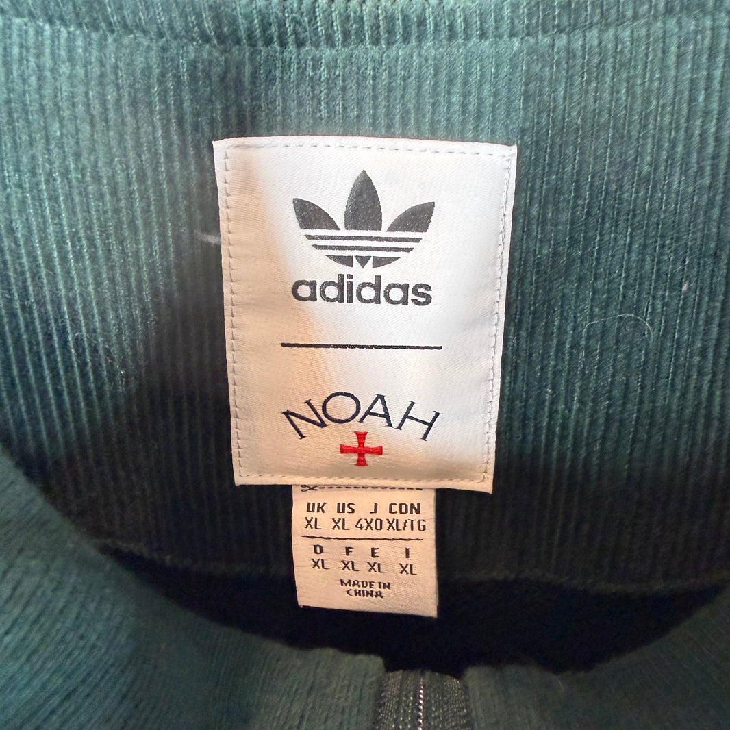 Adidas Noah Green Corduroy Track Jacket