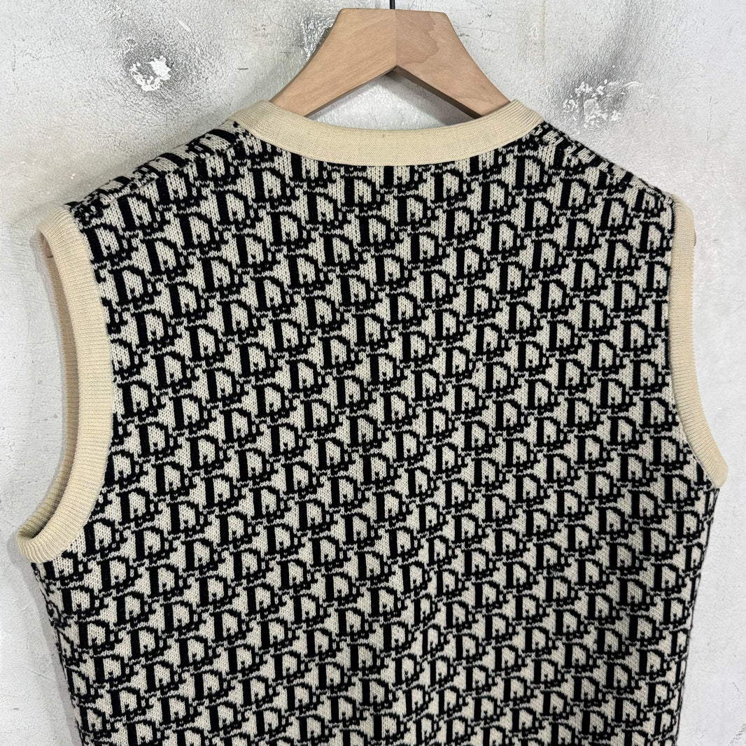 Dior Vintage Oblique Cardigan Vest