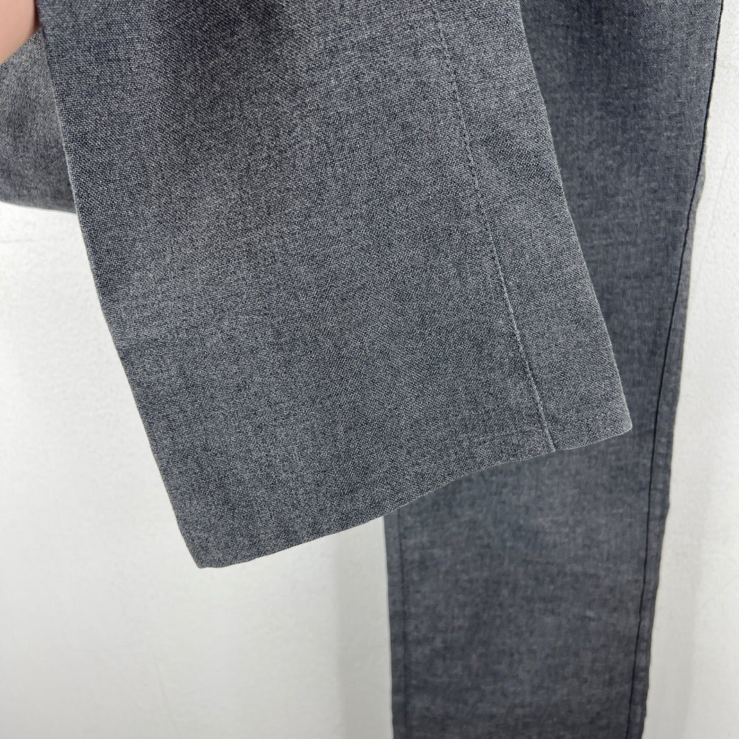 CDG Junya Watanabe Gray Contrast Stitch Trousers