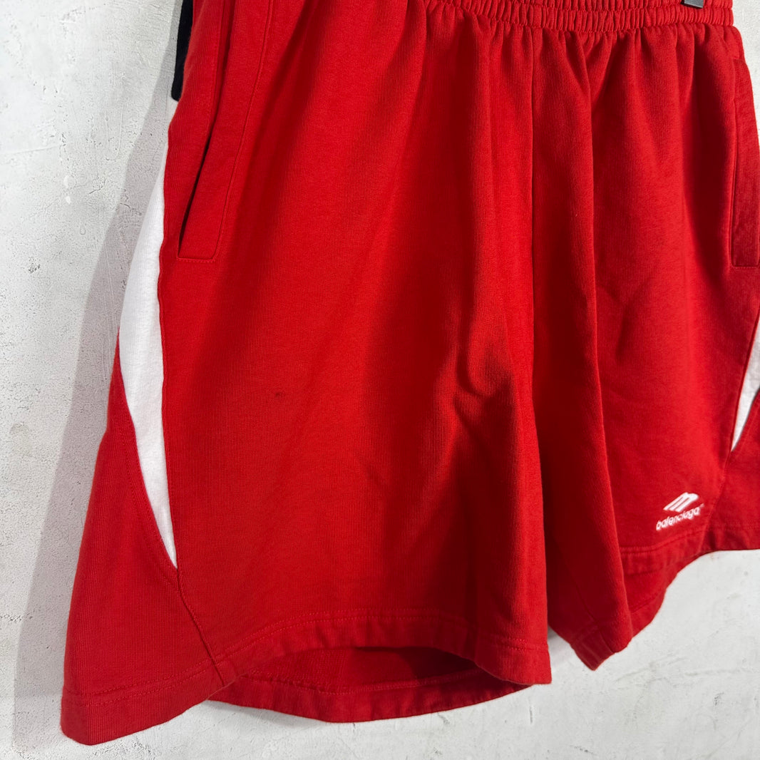 Balenciaga 3B Paneled Sweatshorts