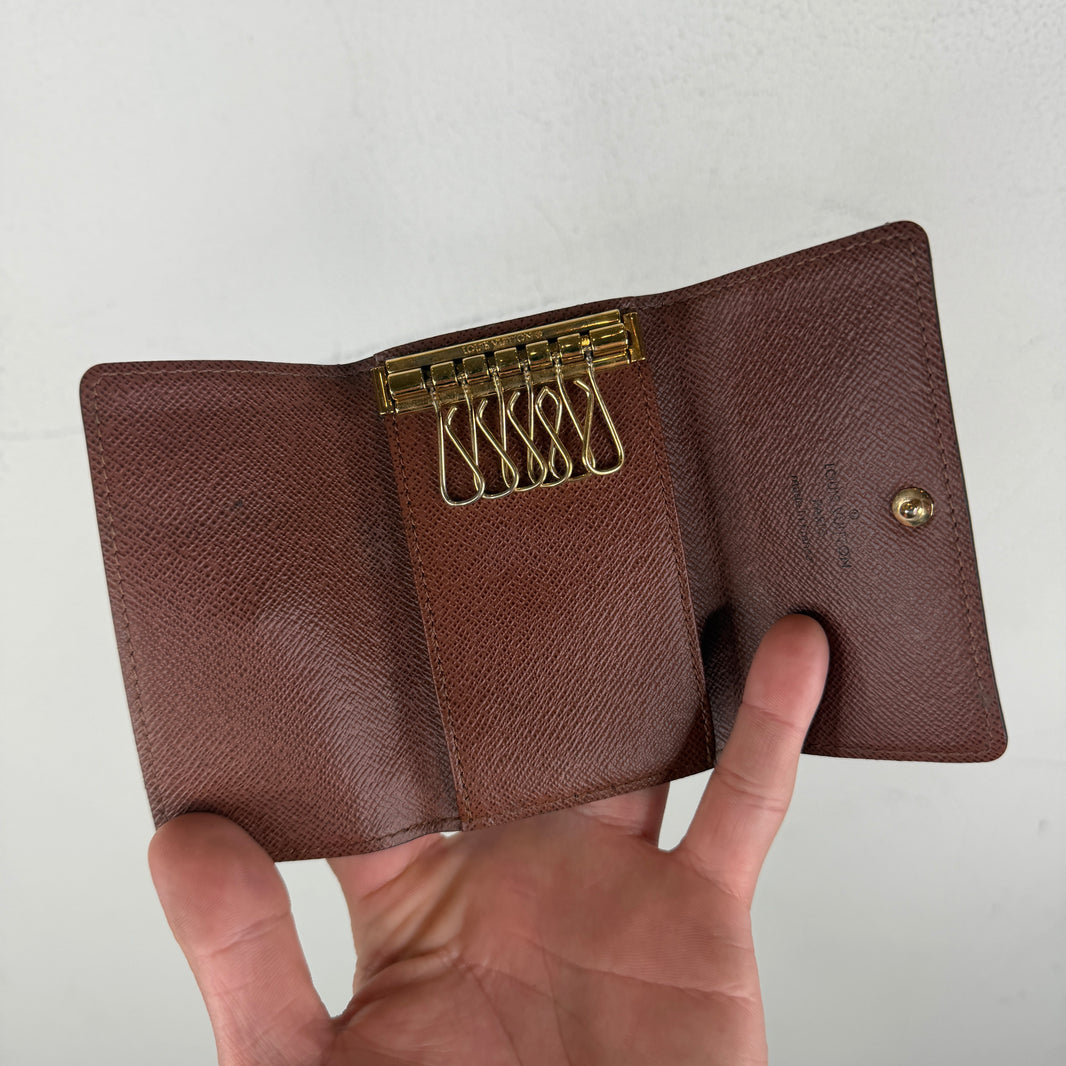 Louis Vuitton Monogram Snap Button Key Holder