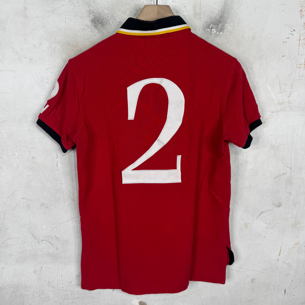 Ralph Lauren Red Blackwatch Crested Big Pony Polo