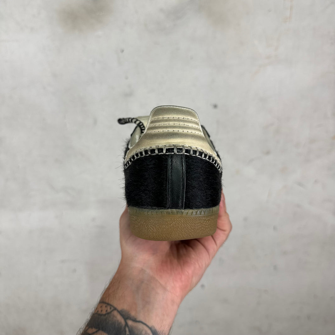 Adidas x Wales Bonner Black Ponyhair Sambas