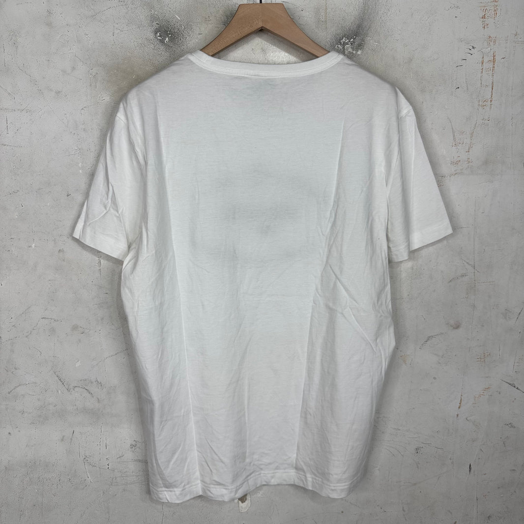 Prada Stencil Embroidered Logo T-Shirt