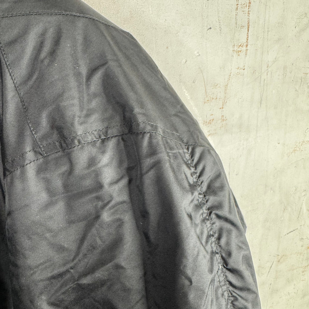 Balenciaga Black Steroid Bomber Jacket