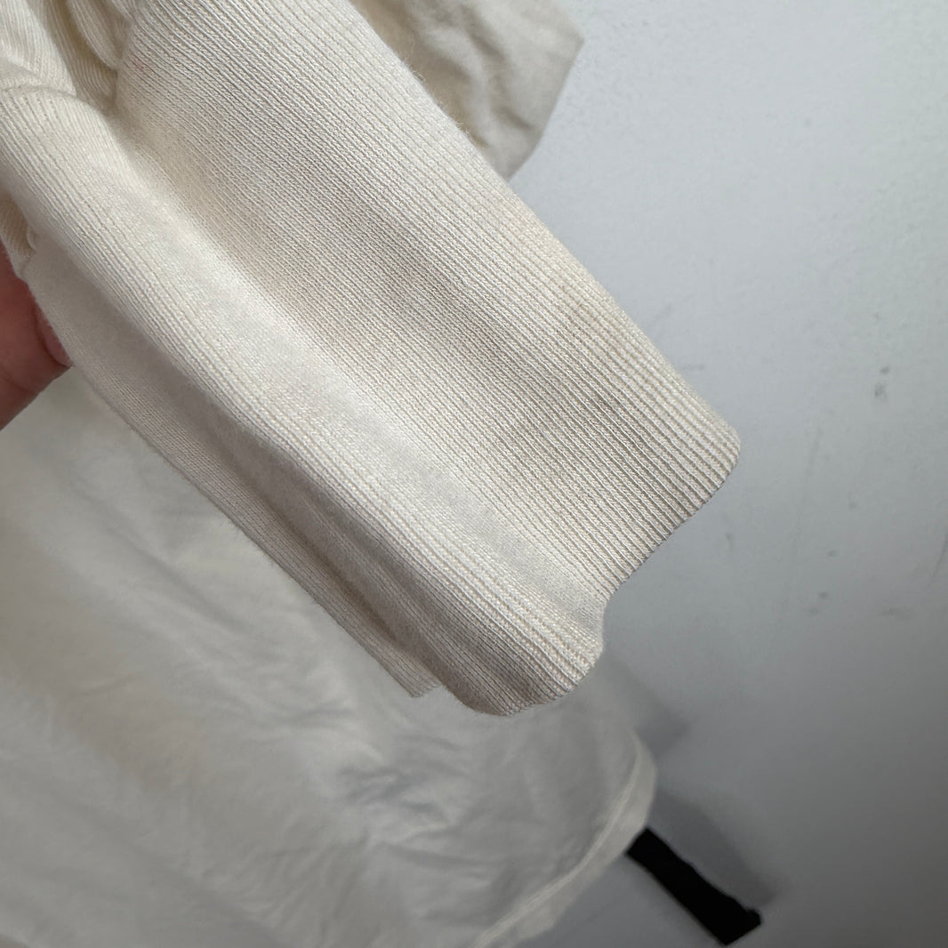 DRKSHDW Crater White LS T-Shirt