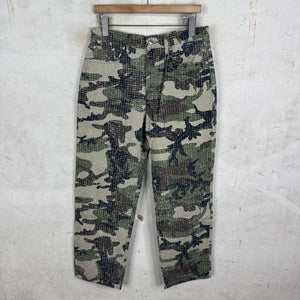 Stussy Camo Needle Punch Big Ol Jeans