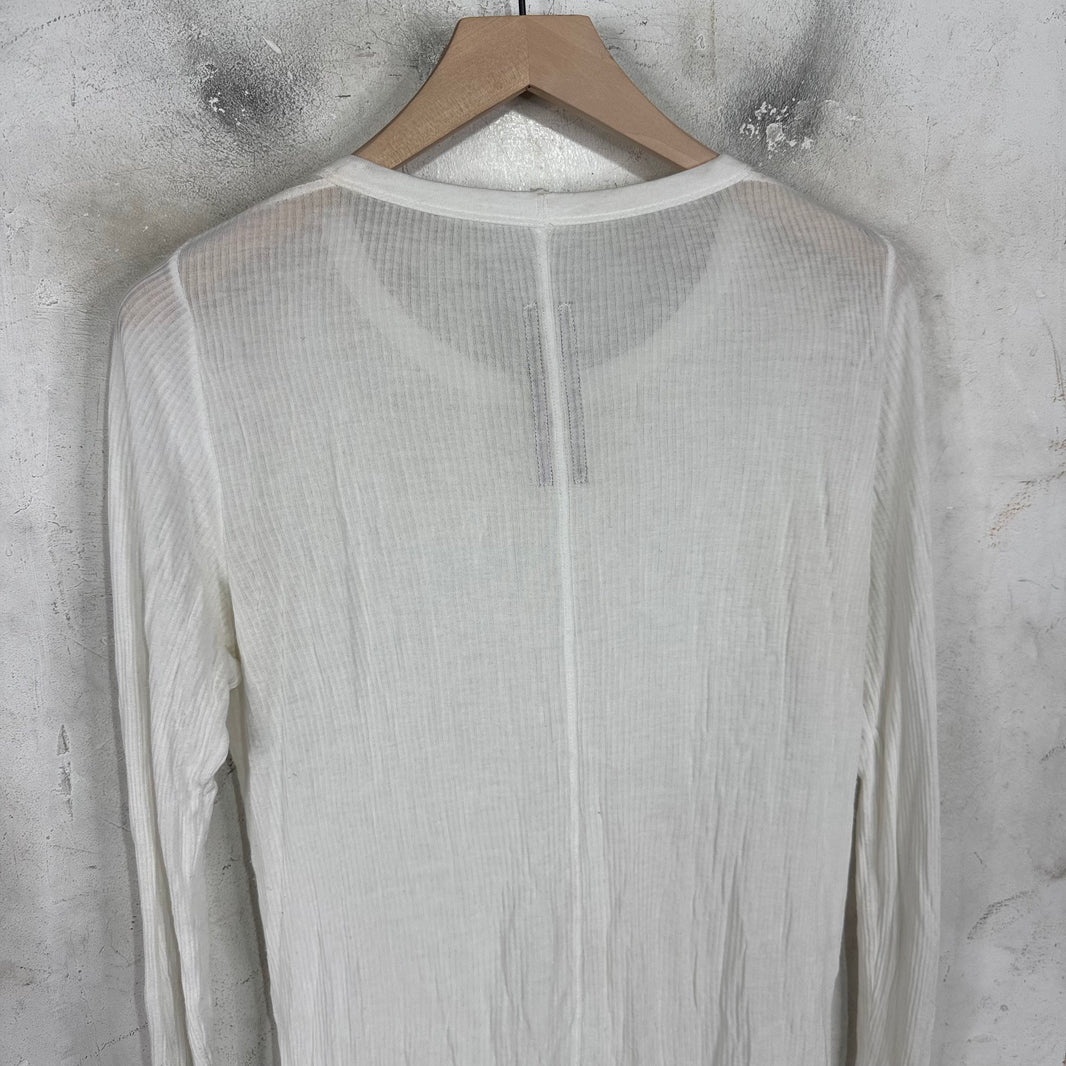 Rick Owens Forever Ribbed L/S Shirt