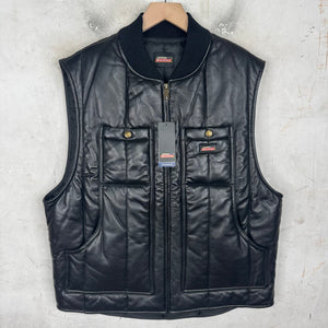 Supreme x Dickies Leather Padded Vest
