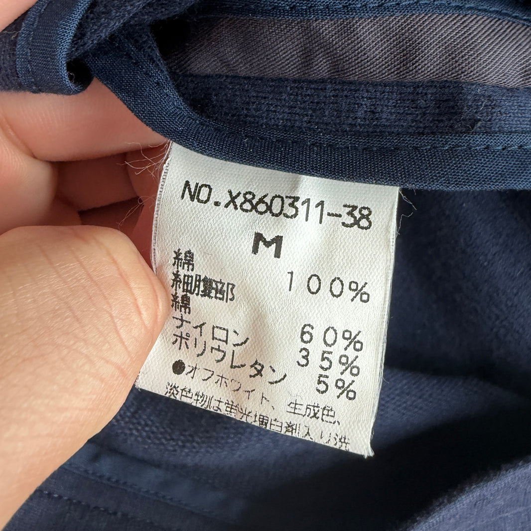 Yohji Yamamoto A.A.R. Blue Split Zip Jacket
