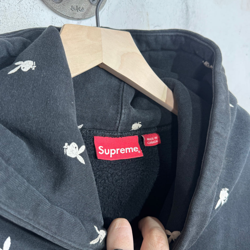 Supreme x Playboy Hoodie Black
